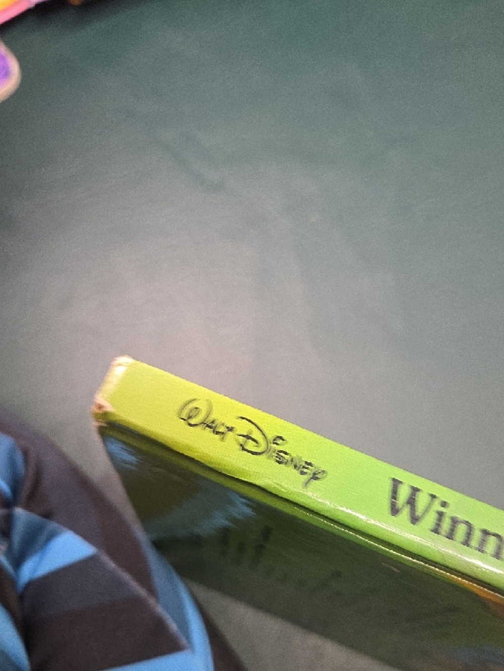 **Disney Winnie the Pooh Illustrated Cover in Blue, Yellow, Orange, Green** - Picture 5 of 6